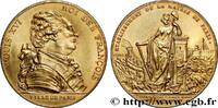 FRANCE Médaille, Ville de Paris - J. S. Bailly maire, ref LOUIS XVI (1789) (35mm, 16,86g, 12h) -
