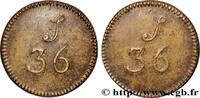 FRANCE Poids monétaire pour les pièces d’or de 6.400 reis PORTUGAL (ROYAUME DE) ET BRÉSIL - JEAN V n.d. (24mm, 14,31g, 6h) -