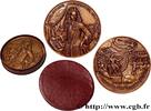 FRANCE Médaille, Marc-Antoine Charpentier ARTISTES : MUSICIENS, PEINTRES, SCULPTEURS Monnaie de Paris 1967 (67,5mm, 160,25g, 12h) -