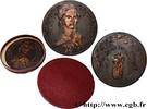 FRANCE Médaille, Charlotte Brontë LITTÉRATURE : ÉCRIVAINS/ÉCRIVAINES - POÈTES Monnaie de Paris (1966) (71,5mm, 139,35g, 12h) -
