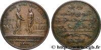FRANCE Médaille, Abolition de la traite en Sierra Leone GRANDE-BRETAGNE - GEORGES III 1807 (1814) (35,5mm, 17,03g, 12h) -