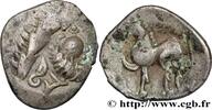FRANCE Tétradrachme du “type Kugelwange” DANUBIAN CELTS - PANNONIA Ier siècle AC. (20mm, 8,46g, 2h) -