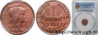 FRANCE 1 centime Daniel-Dupuis III REPUBLIC Paris 1914 (15mm, 1g, 6h) -