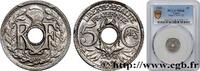 FRANCE 5 centimes Lindauer, petit module III REPUBLIC Paris 1921 (17mm, 2g, 6h) -