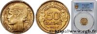 FRANCE 50 centimes Morlon III REPUBLIC 1931 (18mm, 2g, 6h) -