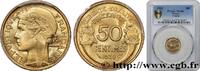 FRANCE 50 centimes Morlon III REPUBLIC 1932 (18mm, 2g, 6h) -