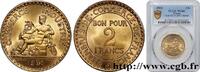 FRANCE 2 francs Chambres de Commerce III REPUBLIC 1921 (27mm, 8,00g, 6h) -