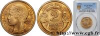 FRANCE 2 francs Morlon III REPUBLIC 1938 (27mm, 8g, 6h) -