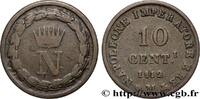 ITALY - KINGDOM OF ITALY - NAPOLEON I 10 Centesimi ITALY - KINGDOM OF ITALY - NAPOLEON I Milan 1812 (18mm, 1,89g, 6h) -