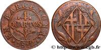 SPAIN - BARCELONA 4 Quartos SPAIN - BARCELONA Barcelone 1812 (28mm, 7,89g, 6h) -