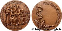 FRANCE Médaille, Académie nationale de médecine MÉDECINE - ACADÉMIES, FACULTÉS, UNIVERSITÉS ET ÉCOLES Monnaie de Paris 1971 (67,5mm, 179,40g, 12h) -
