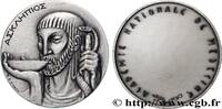 FRANCE Médaille, Académie nationale de Médecine MÉDECINE - ACADÉMIES, FACULTÉS, UNIVERSITÉS ET ÉCOLES Monnaie de Paris 1975 (50,5mm, 90,39g, 12h) -