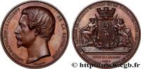 FRANCE Médaille, Fondation des caisses de Secours mutuels ASSURANCES 1850 (50mm, 69,24g, 12h) -