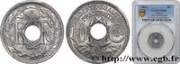 FRANCE 10 centimes Lindauer en zinc, Cmes souligné et mil FRENCH STATE 1941 (21mm, 2,50g, 6h) -