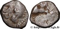 FRANCE Denier à l’oiseau - revers à l’étrier EDUENS, ÆDUI (BIBRACTE, Area of the Mont-Beuvray) Autun (71) c. avant 52 AC. (12mm, 1,97g, 12h) -