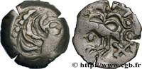 FRANCE Bronze YLLYCCI à l’oiseau, classe VI SENONES (Area of Sens) c. avant 52 AC. (16mm, 3,44g, 10h) -