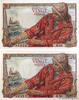 FRANCE 20 Francs PÊCHEUR Consécutifs FRANCE 20 Francs PÊCHEUR Consécutifs 1942 AU -