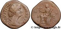 THE ANTONINES (96 AD to 192 AD) Sesterce FAUSTINA MINOR Rome 161-175 (31mm, 23,33g, 12h) -