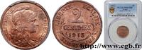 FRANCE 2 centimes Daniel-Dupuis III REPUBLIC Paris 1913 (20mm, 2g, 6h) -