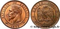 FRANCE Dix centimes Napoléon III, tête laurée SECOND EMPIRE Paris 1862 (30mm, 9,97g, 6h) -