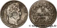 FRANCE 1/4 franc Louis-Philippe LOUIS-PHILIPPE I Paris 1833 (15mm, 1,22g, 6h) -