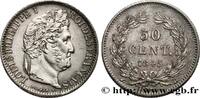 FRANCE 50 centimes Louis-Philippe LOUIS-PHILIPPE I Rouen 1845 (18mm, 2,51g, 6h) -
