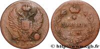 RUSSIA - ALEXANDER I 1 Denga (1/2 Kopeck) RUSSIA - ALEXANDER I Izhora 1814 (20mm, 3,34g, 12h) -