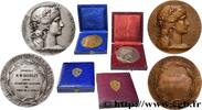 FRANCE Lot de 2 médailles, Département de la Seine, Prefe POLITIQUE ET POLITICIENS 1967 (50mm, 128,33g, 12h) -