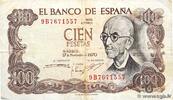 SPAIN 100 Pesetas Remplacement SPAIN 100 Pesetas Remplacement 1970 F -