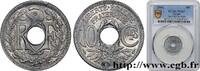 FRANCE 10 centimes Lindauer en zinc, Cmes souligné et mil FRENCH STATE 1941 (21mm, 2,50g, 6h) -