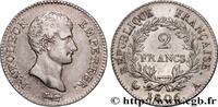 FRANCE 2 francs Napoléon Empereur, Calendrier grégorien PREMIER EMPIRE / FIRST FRENCH EMPIRE Paris 1806 (27mm, 9,91g, 6h) -