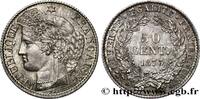 FRANCE 50 centimes Cérès, IIIe République III REPUBLIC Paris 1873 (18mm, 2,51g, 6h) -