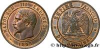 FRANCE Dix centimes Napoléon III, tête nue SECOND EMPIRE Lille 1853 (30mm, 10,11g, 6h) -