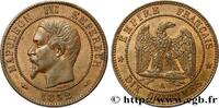 FRANCE Dix centimes Napoléon III, tête nue SECOND EMPIRE Paris 1852 (30mm, 10,10g, 6h) -