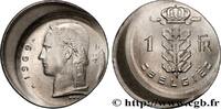 BELGIUM 1 Franc Cérès, légende flamande, frappe casquette BELGIUM Bruxelles 1969 (21mm, 4,01g, 6h) -