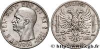 ALBANIA 5 Lek Victor-Emmanuel III ALBANIA Rome 1939 (23mm, 5,02g, 6h) -