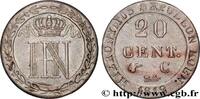 GERMANY - KINGDOM OF WESTPHALIA - JÉRÔME NAPOLÉON 20 Centimes GERMANY - KINGDOM OF WESTPHALIA - JÉRÔME NAPOLÉON Cassel 1812 (24mm, 3,65g, 12h) -
