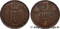 NORWAY 5 Ore Haakon VII NORWAY 1908 (27mm, 7,99g, 12h) -