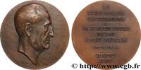 FRANCE Médaille, Docteur André Dariaux, secrétaire généra MÉDECINE - SOCIÉTÉS MÉDICALES - MÉDECINS/CHIRURGIENS - ASSISTANCE PUBLIQUE 1953 (80mm, 234,4g, 12h) -