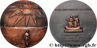 FRANCE Médaille, Centenaire de Mireille LITTÉRATURE : ÉCRIVAINS/ÉCRIVAINES - POÈTES Monnaie de Paris 1959 (68mm, 156,18g, 12h) -