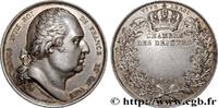 FRANCE Médaille parlementaire POLITIQUE ET POLITICIENS 1822 (40,5mm, 39,46g, 12h) -