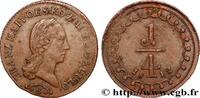 AUSTRIA 1/4 Kreuzer François Ier AUSTRIA Vienne 1812 (17,5mm, 1,17g, 12h) -