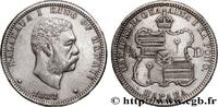 HAWAII 1/4 Dollar roi Kalakaua Ier HAWAII San Francisco 1883 (24mm, 6,21g, 6h) -