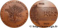FRANCE Médaille, Trésor public ÉTUDES SUPÉRIEURES : ÉCOLES, INSTITUTS Monnaie de Paris 1972 (74mm, 227,9g, 12h) -