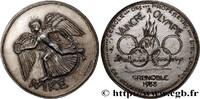 FRANCE Médaille, Jeux Olympiques d’Hiver de Grenoble, Vai JEUX OLYMPIQUES 1968 (64mm, 116,82g, 12h) -