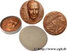 FRANCE Médaille, Julien Green LITTÉRATURE : ÉCRIVAINS/ÉCRIVAINES - POÈTES Monnaie de Paris 1967 (76mm, 311,76g, 12h) -
