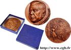 FRANCE Médaille, Jacques Prévert LITTÉRATURE : ÉCRIVAINS/ÉCRIVAINES - POÈTES Monnaie de Paris 1968 (67,5mm, 178,39g, 12h) -