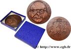 FRANCE Médaille, Jean Sennep ARTISTES : MUSICIENS, PEINTRES, SCULPTEURS Monnaie de Paris 1971 (71,5mm, 161,95g, 12h) -