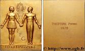 FRANCE Plaquette, Reconnaissance Fédération Française de SPORTS 1979 (68,5mm, 130,61g, 12h) -