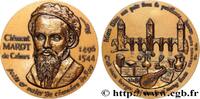 FRANCE Médaille, Clément Marot de Cahors LITTÉRATURE : ÉCRIVAINS/ÉCRIVAINES - POÈTES Monnaie de Paris (n.d.) (72,5mm, 232,45g, 12h) -